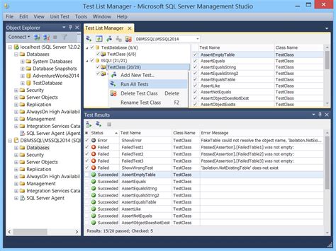 sql test